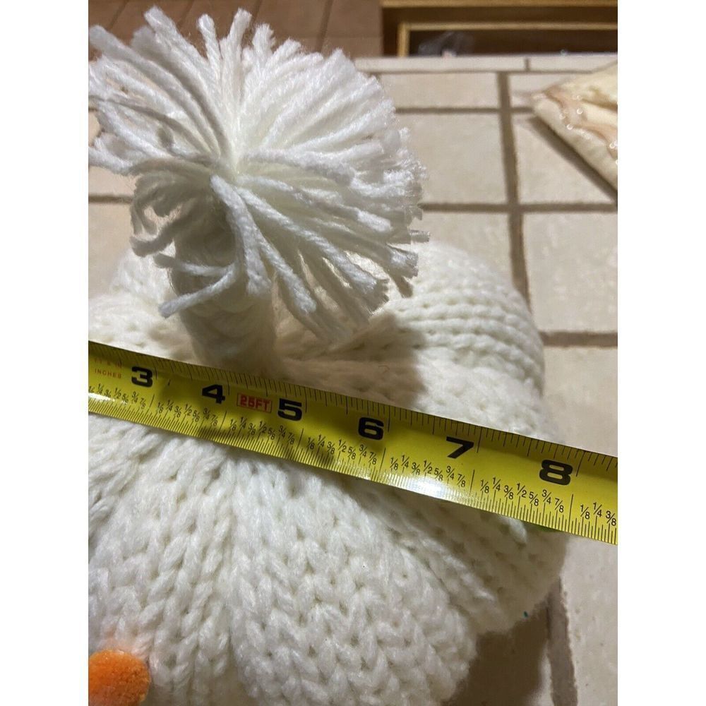 Crocheted Pumpkin, Halloween,‎ Fall Autumn Hand Made Of Yarn Large - Picture 5 of 5